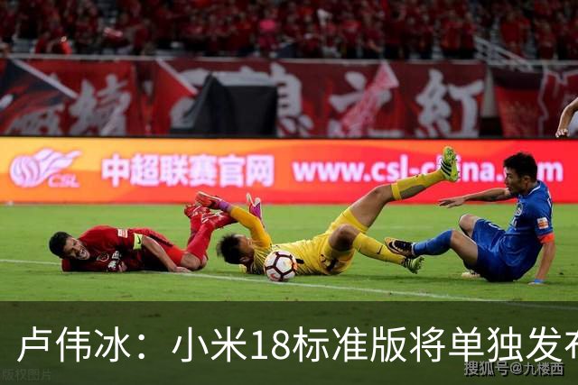 卢伟冰：小米18标准版将单独发布