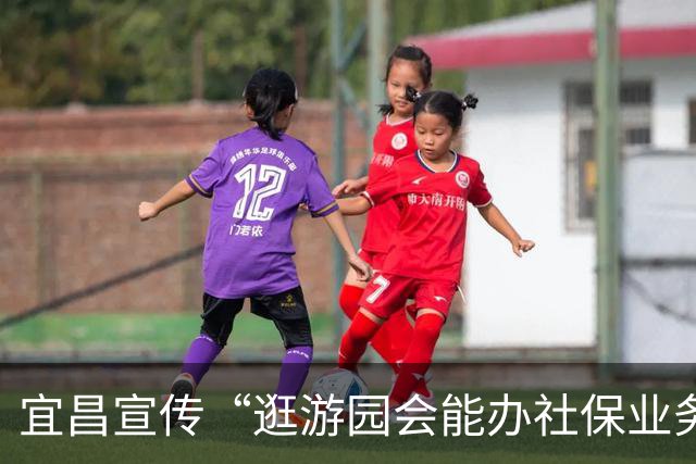 宜昌宣传“逛游园会能办社保业务”