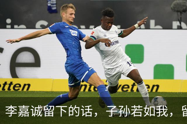 李嘉诚留下的话，子孙若如我，留钱做什么；子孙不如我，留钱做什么