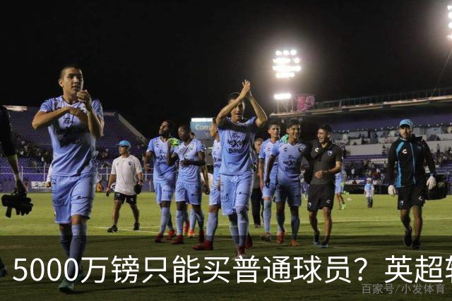 5000万镑只能买普通球员？英超转会市场彻底疯了